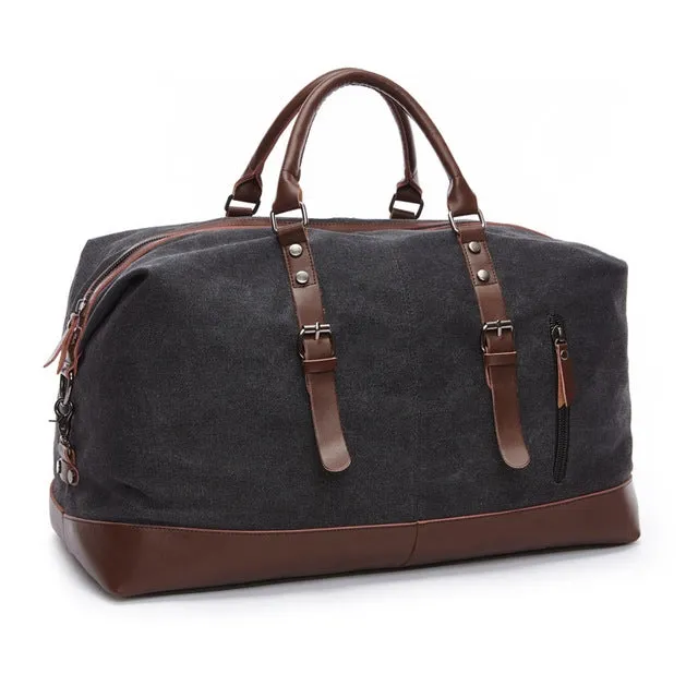 Canvas Leather Duffel