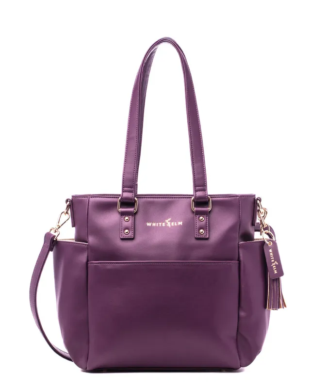 Carina Tote Bag Plum