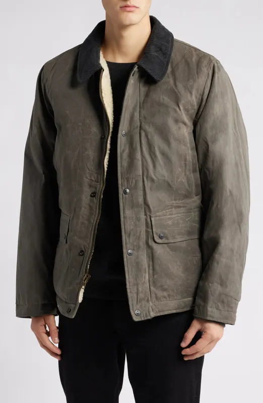 Charcoal Cotton Jacket