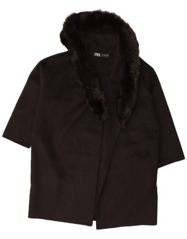 Charcoal Gabardine Trench Coat