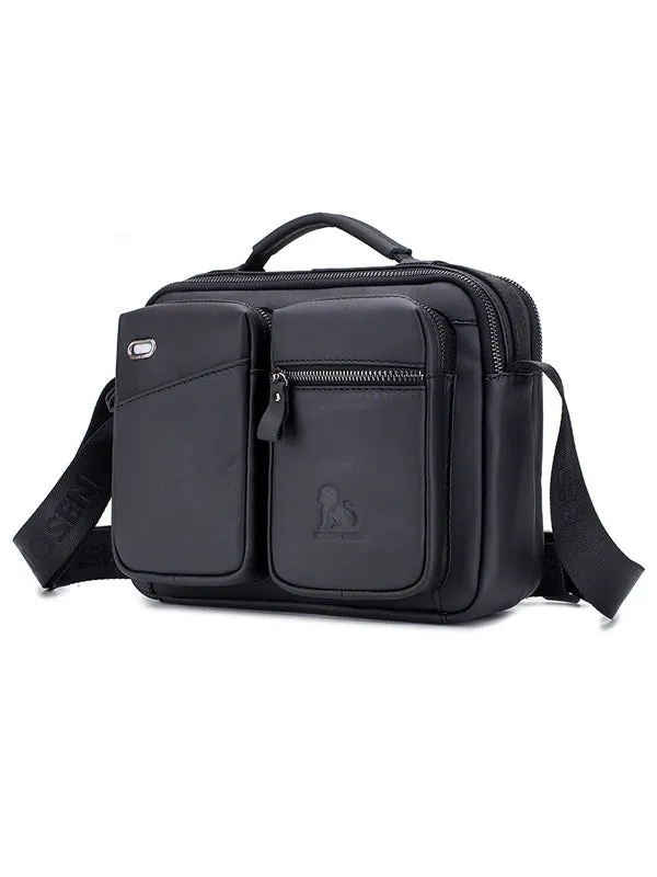 Charcoal Technical Crossbody Bag