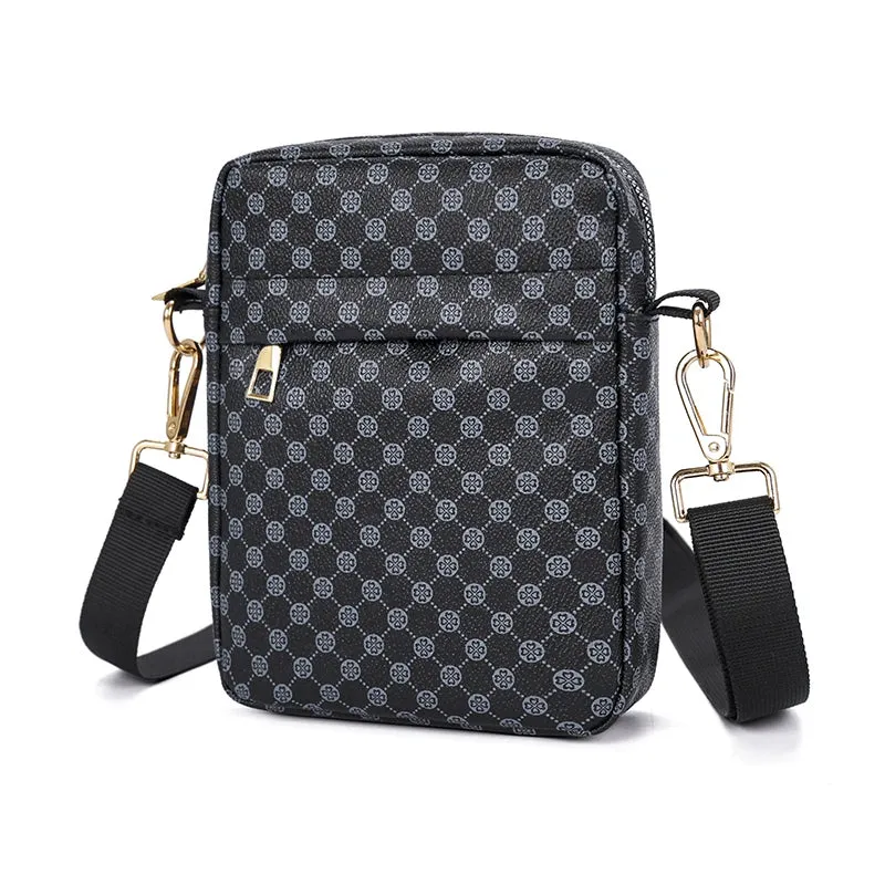 Charcoal Technical Crossbody Bag