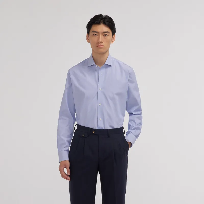 Chemise Premium En Popeline Double Retors