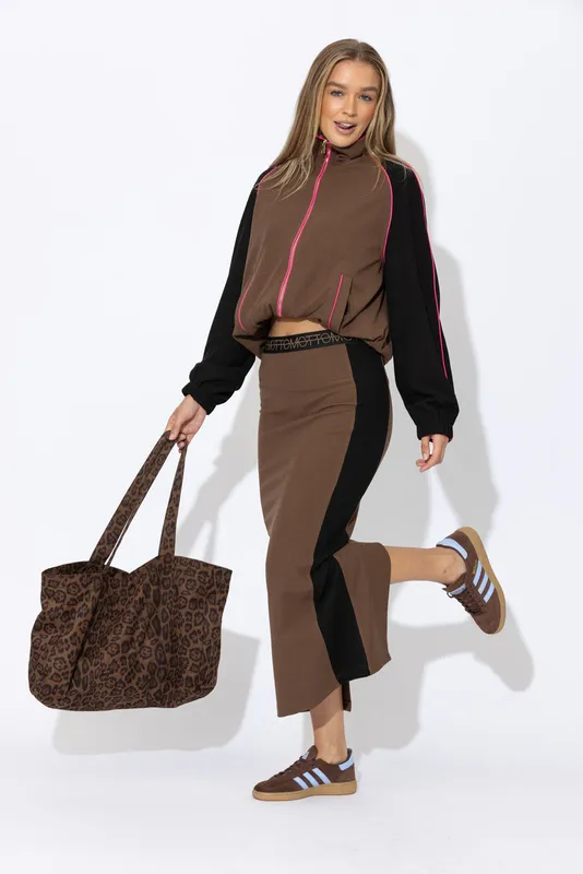 Chocolate Contrast Miracle Skirt