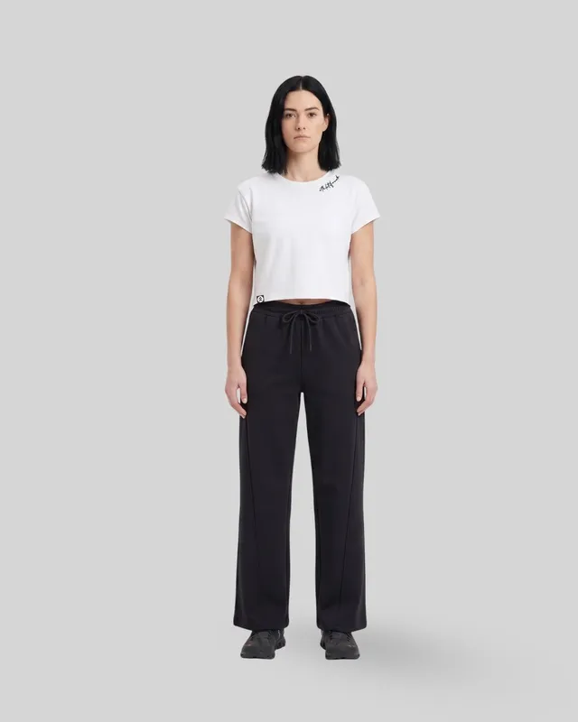 Classic Crop Tee White