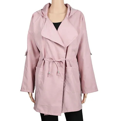 Classic Navy Gabardine Trench