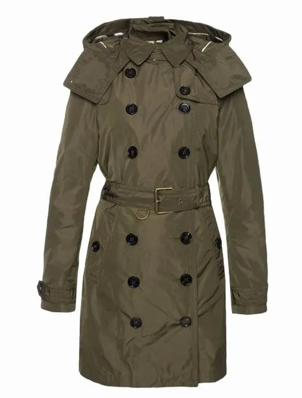 Classic Stone-Beige Trench