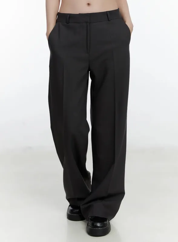 Classic Straight-leg Trousers