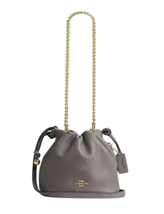 Coach Faye Mini Drawstring Bag With Quilting