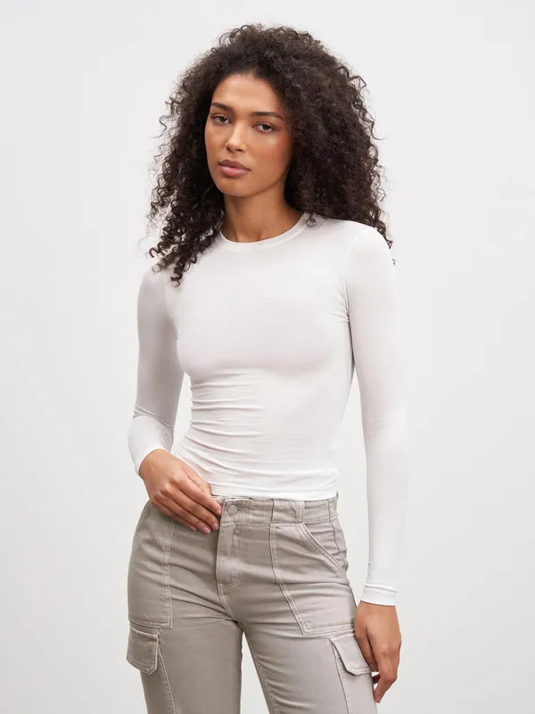 Cotton Jersey Long Sleeve