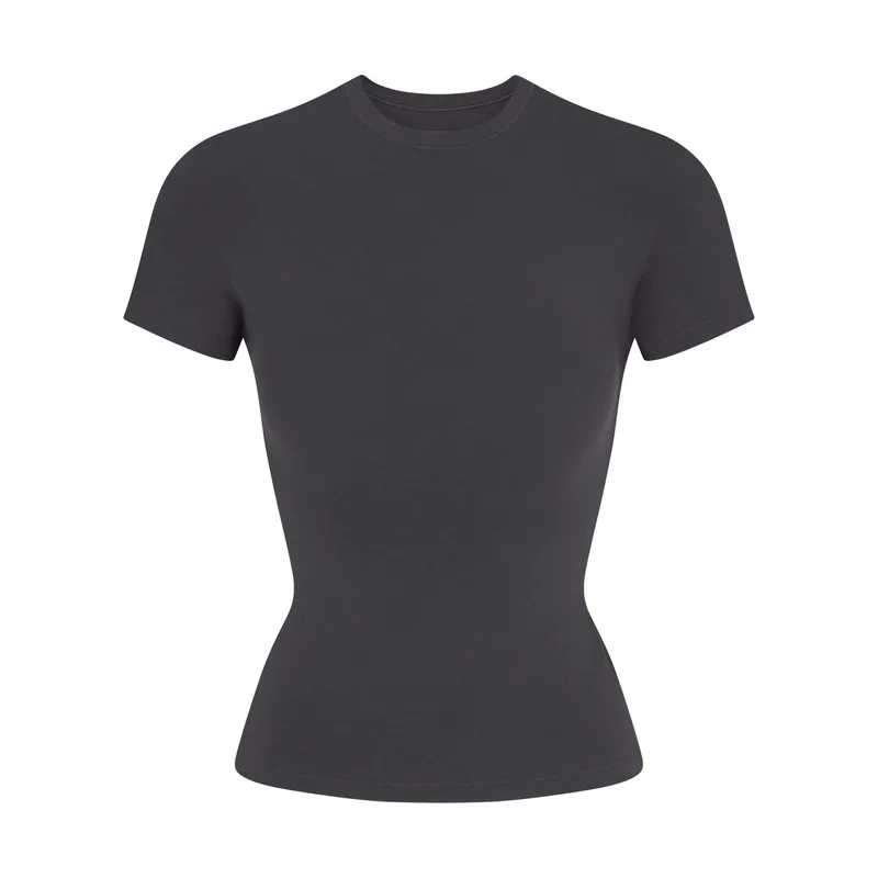 Cotton Jersey T-shirt Soot