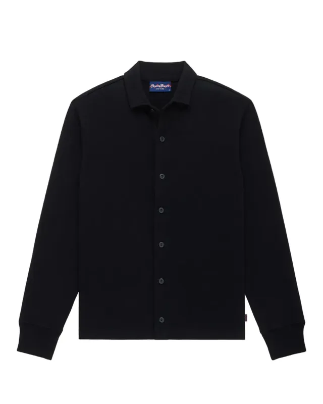 Cotton Over Shirt Black