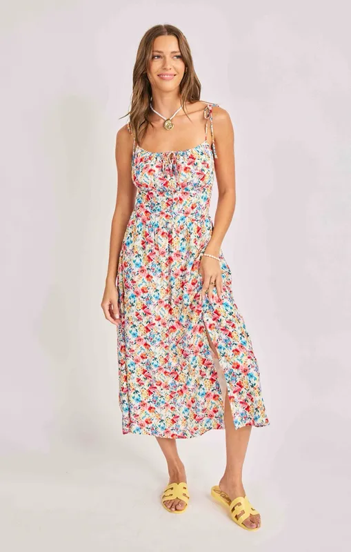Cove Tie Strap Midi Dress
