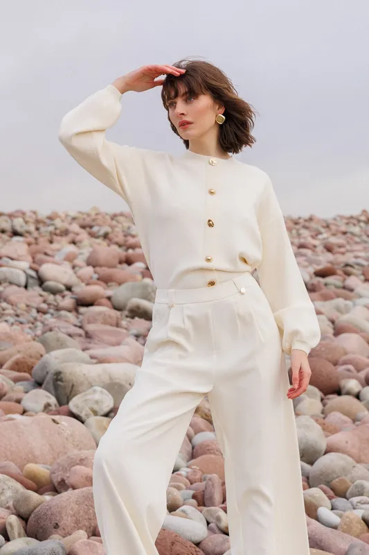 Cream Cardigan