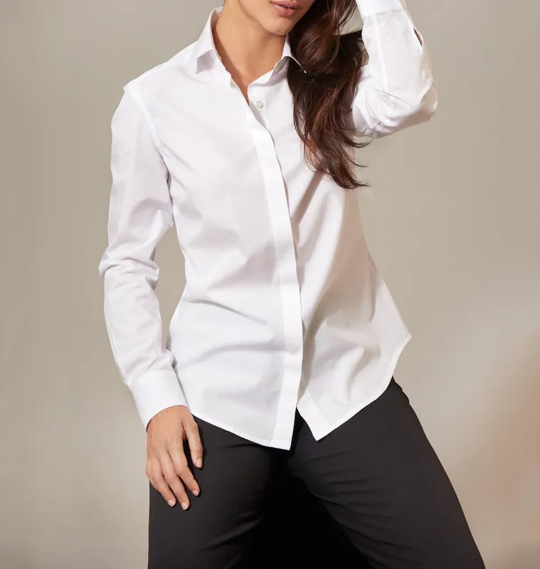 Cream Ribbed Mockneck Top