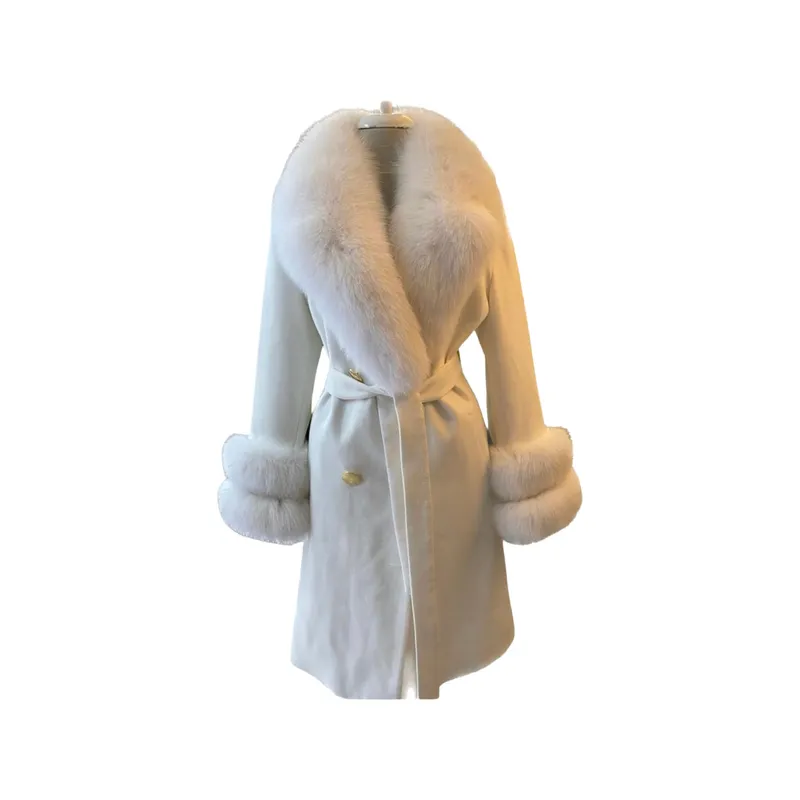 Cream Wool Coat