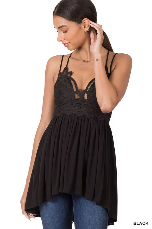 Crochet Lace Cami