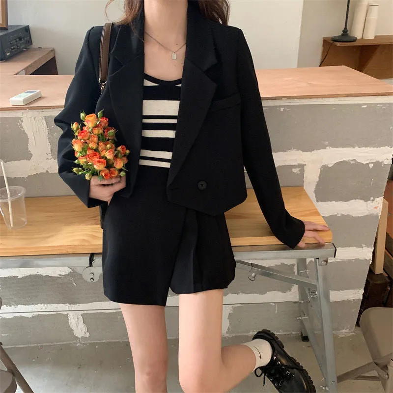 Cropped Style Blazers