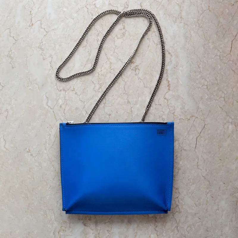 Custom Cobalt Cross Body Bag For Sally