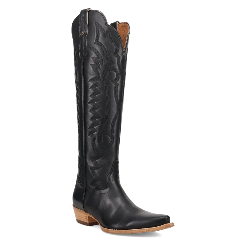 Dan Post Ladies Heartland Black Leather