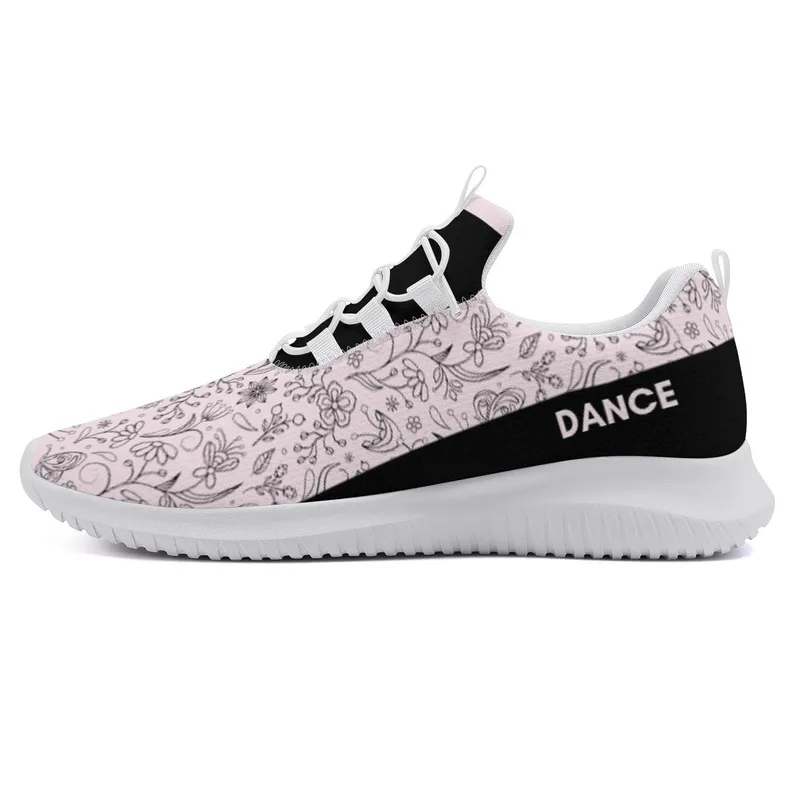 Dance Sneakers Floral Pink