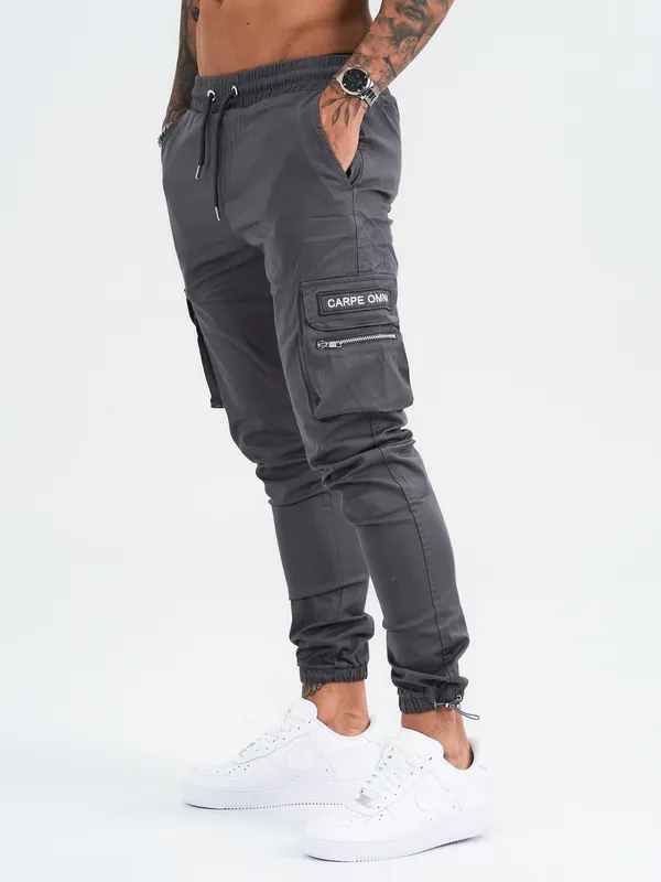 Dark Grey Cargo Pants