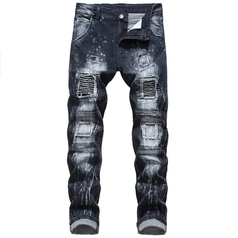 Dark Straight Jeans