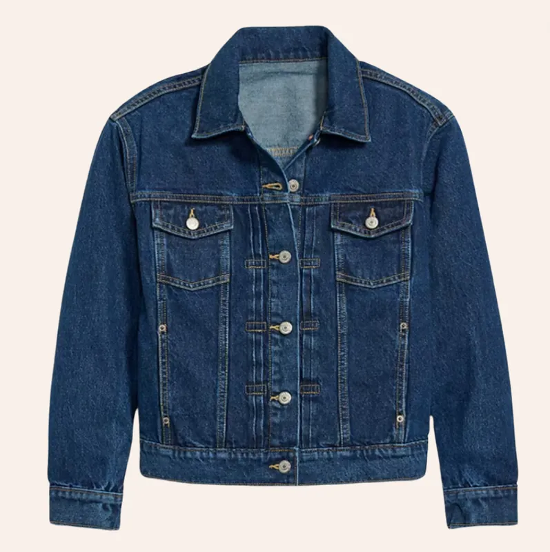 Dark Wash Denim Jacket