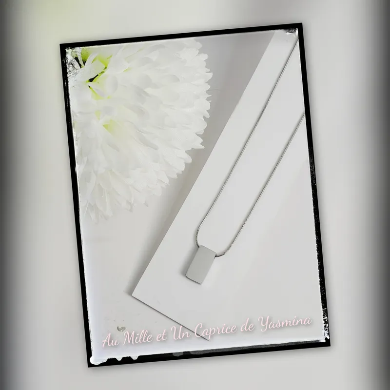 Delicate Minimal Necklace – Stainless Steel