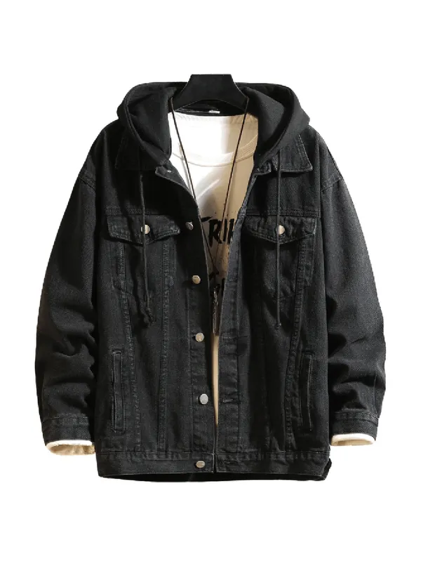 Denim Jacket With Detachable