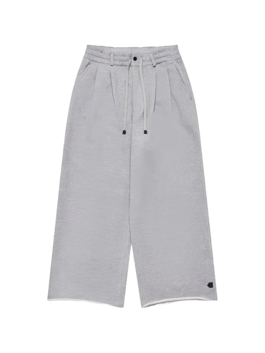 Detail Pleated Cotton Track
