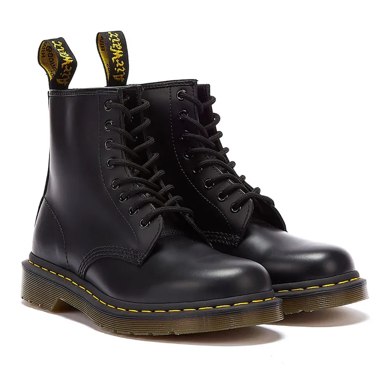 Dr. Martens Black Leather Boots