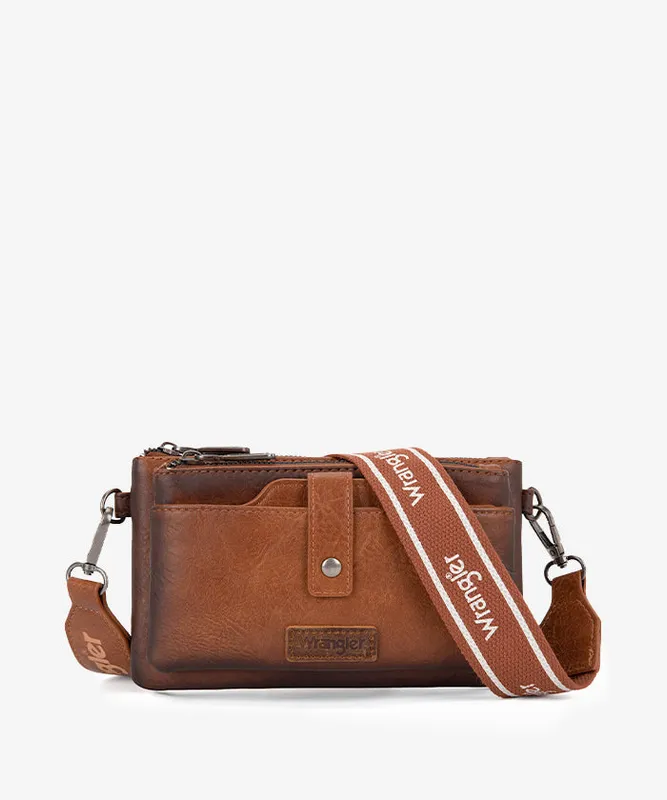 Dual Zipper Crossbody Bag
