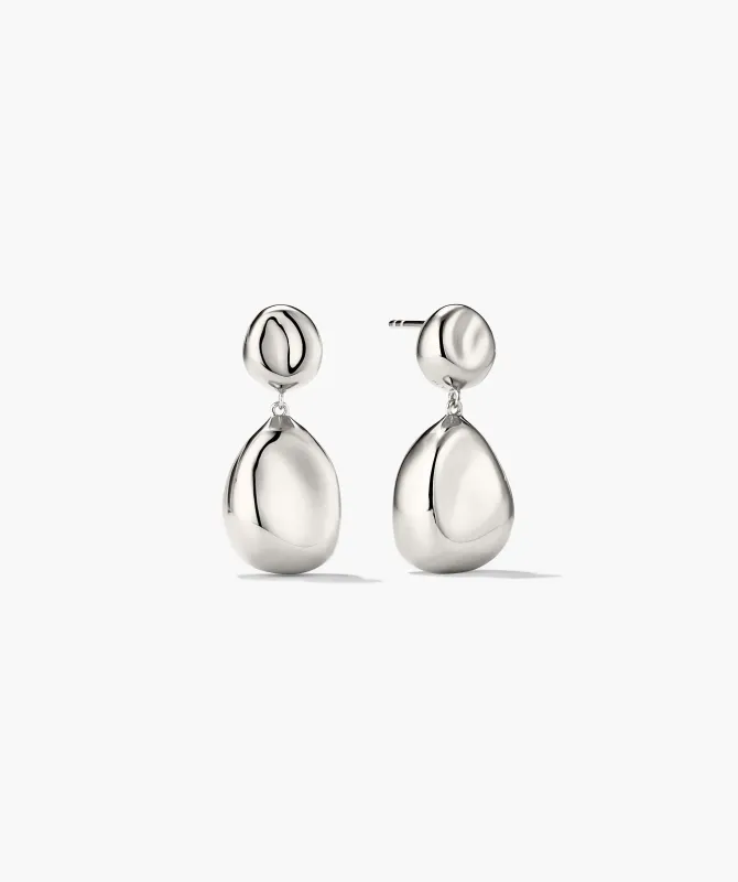 Earrings Organic Dôme Pebble Earrings