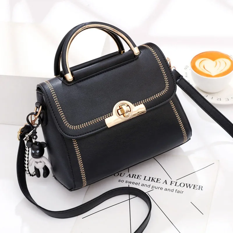 Embroidered Lace Shoulder Bag