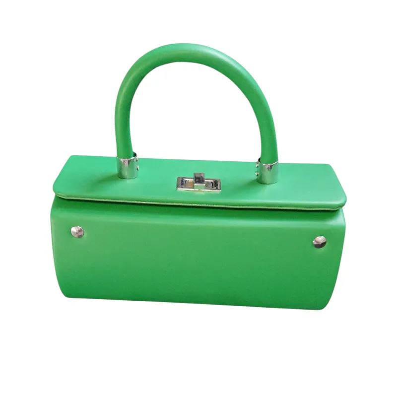 Emerald Box Top-handle Handbag – Modern