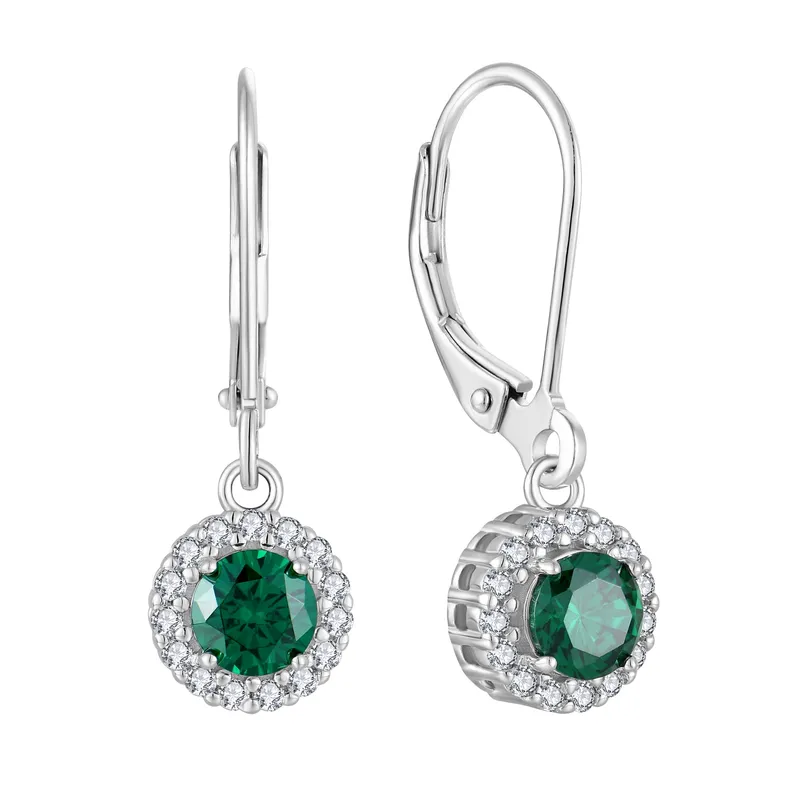 Emerald Drop Earrings