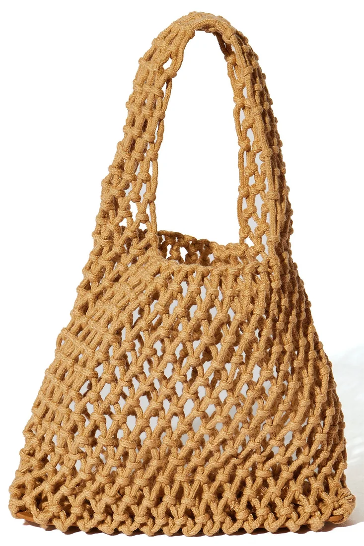 En La Playa Tote Bag Tan