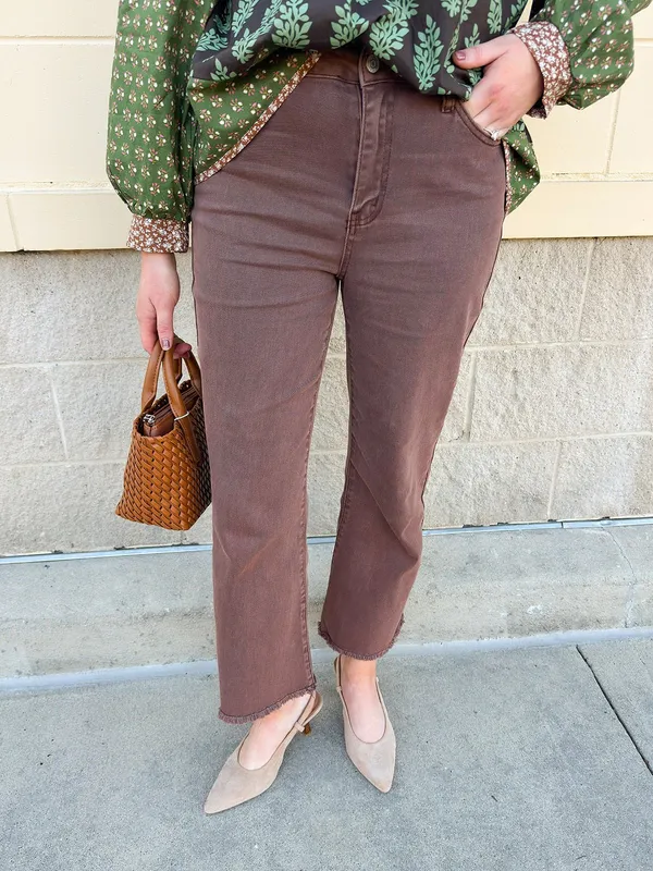 Espresso Ember Bootcut Pants