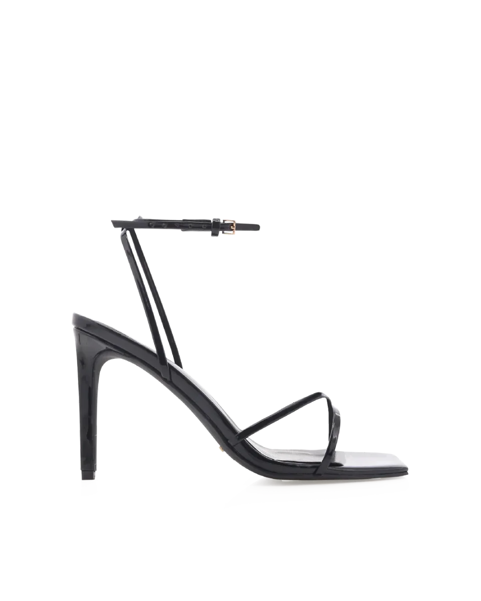 Esra Black Patent Shoes