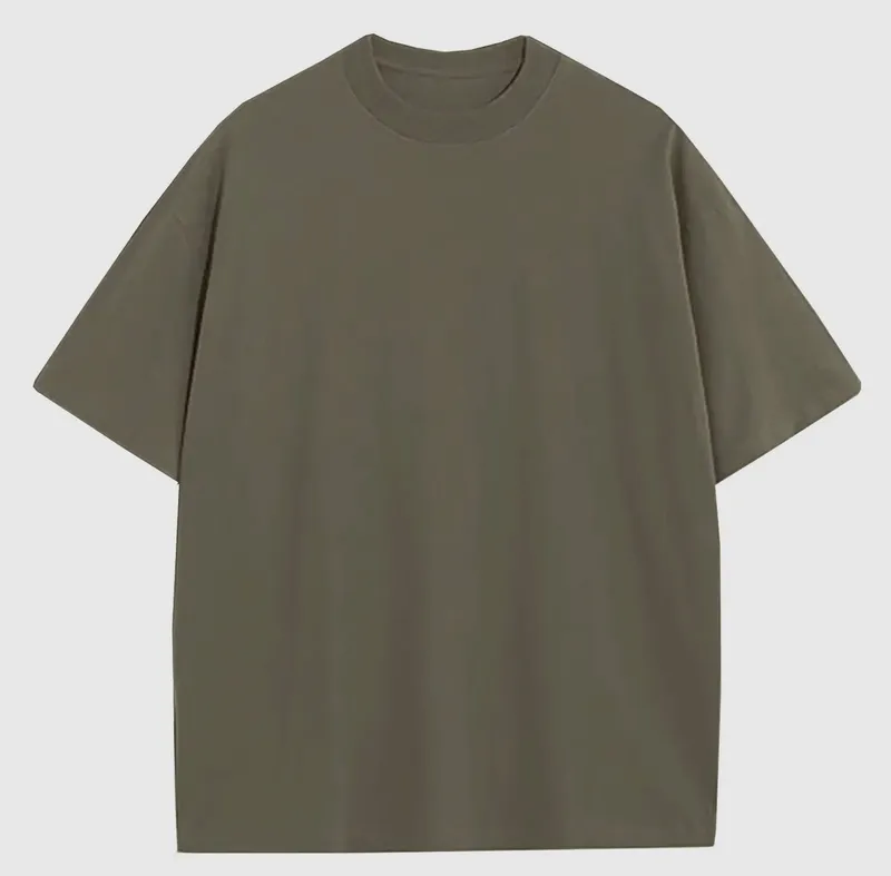 Essential Oversized Tee Olive