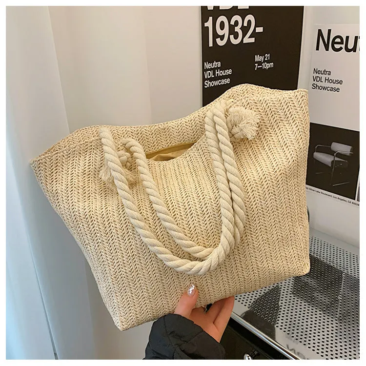 Fashion Straw Large Capacity Bag