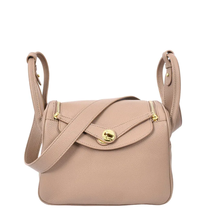 Faux Leather Large Shoulder
