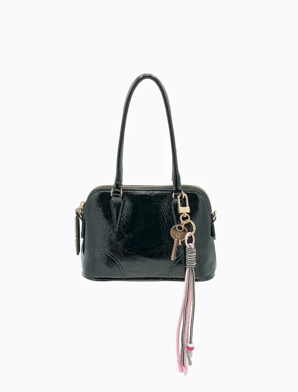 Fellini Bag Black Patent