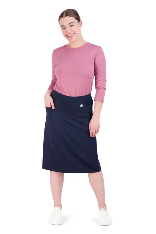 Fit Skort "-navy Blazer