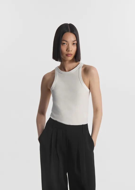 Fitted Tank In Cotton