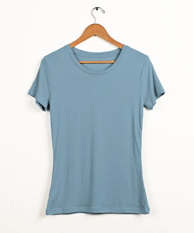 Fitted Tee In Butter