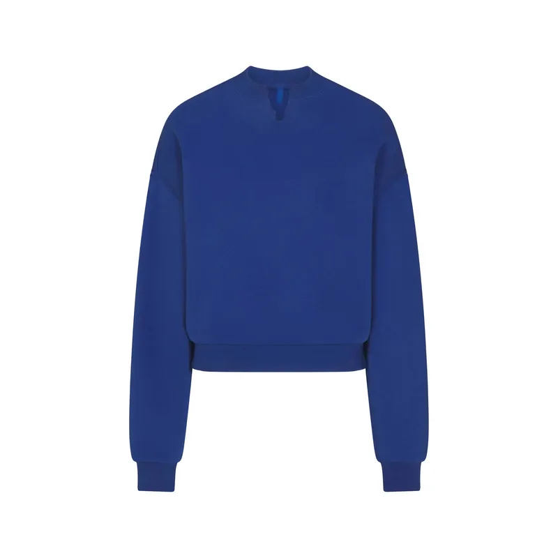 Fleece Crewneck Cobalt