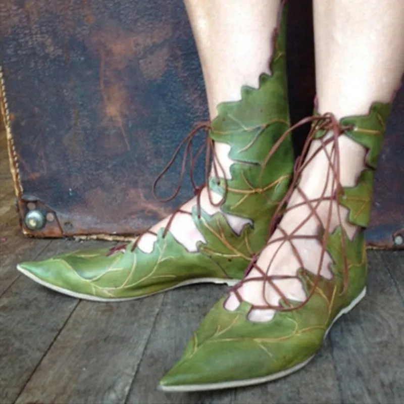 Forest Pointed Flats