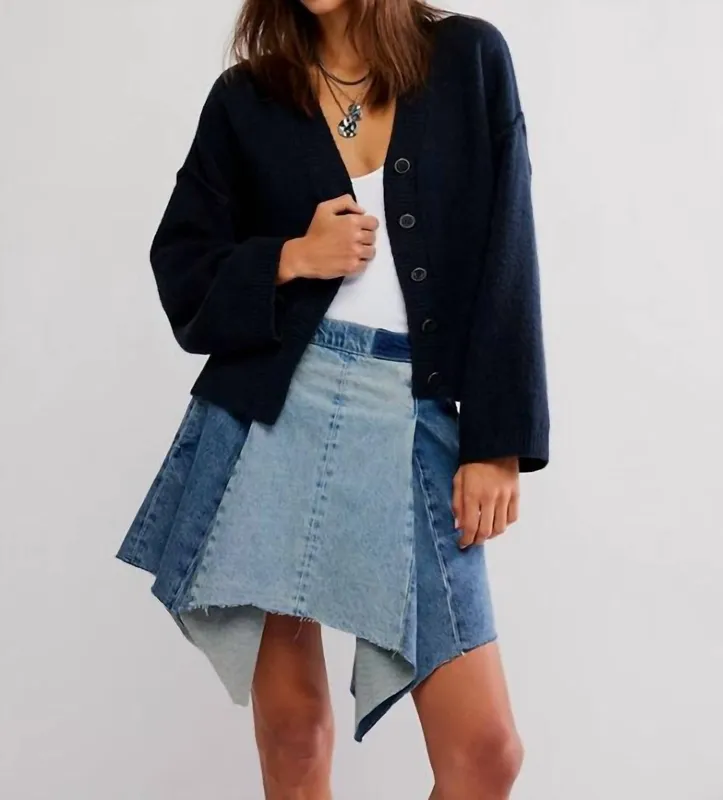Free People Cool Of The Night Cardigan